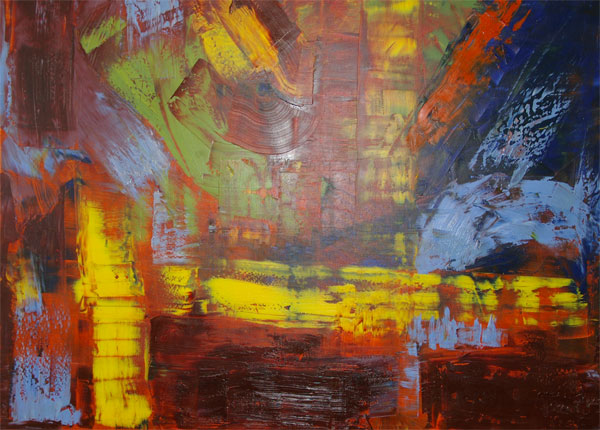 Spachteltechnik o. T.